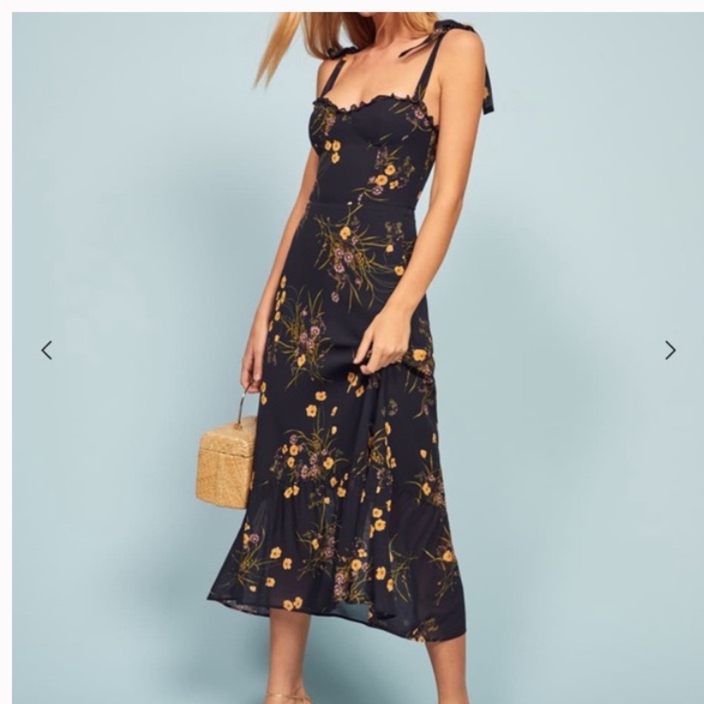 NEW NWT Reformation Nikita Dress- Mademoiselle